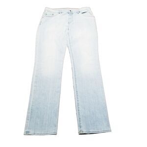 Raleigh Denim Jeans Men's Size 34 Jones Fit Light Wash Straight Stretch (34x35)
